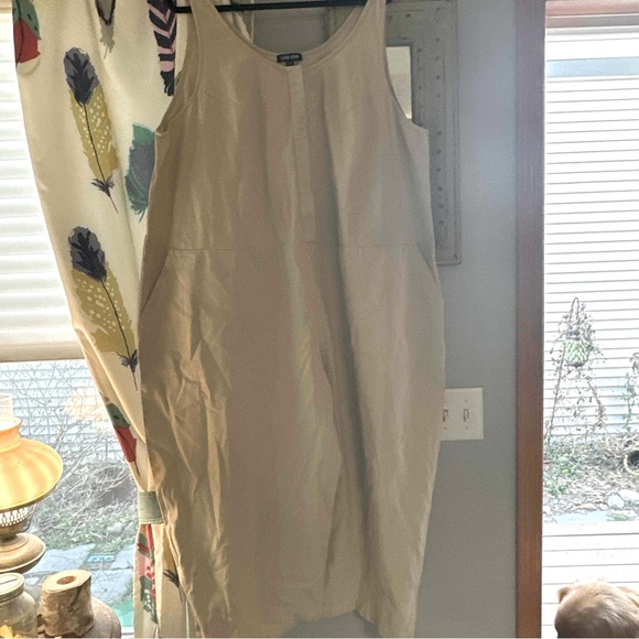 Ilana Kohn Pants - Gently used Ilana Kohn Leroy Jumpsuit in Stone, size 3x